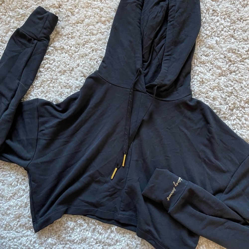 Whitney Simmons x gymshark hoodie crop
